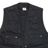 AMERICAN BASIC STYLE Mens Gilet Black 2XL