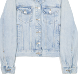 VINTAGE AMISU Womens Denim Jacket Blue S