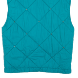 ELLESSE Insulated Womens Quilted Gilet Blue M