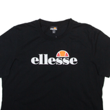 ELLESSE Womens T-Shirt Black UK 16