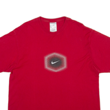 NIKE Mens T-Shirt Red XL