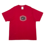 NIKE Mens T-Shirt Red XL