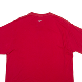 NIKE Mens T-Shirt Red XL