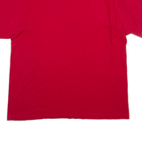 NIKE Mens T-Shirt Red XL