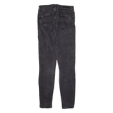 TOMMY HILFIGER Santana High Rise Womens Jeans Black Slim Skinny W28 L30