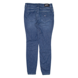 TOMMY JEANS Mid Rise Womens Jeans Blue Slim Skinny W30 L28
