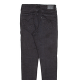 LEVI'S 721 High Rise Womens Jeans Black Slim Skinny W27 L30