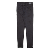 LEVI'S 721 High Rise Womens Jeans Black Slim Skinny W27 L30