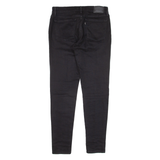 LEVI'S 710 Womens Jeans Black Slim Skinny W28 L30