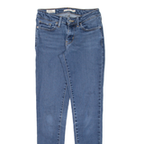 LEVI'S 711 BIG E Womens Jeans Blue Slim Skinny W25 L30