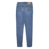 LEVI'S 711 BIG E Womens Jeans Blue Slim Skinny W25 L30