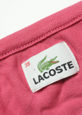LACOSTE Womens Mini Dress Pink Sleeveless Short S