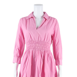 ZARA Womens Mini Dress Pink Long Sleeve Short S