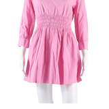 ZARA Womens Mini Dress Pink Long Sleeve Short S