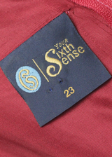 YOUR SIXTH SENSE Womens Day Dress Pink Short Sleeve Knee Length L