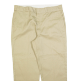 DICKIES 874 Workwear Mens Trousers Beige Regular Straight W38 L30
