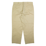 DICKIES 874 Workwear Mens Trousers Beige Regular Straight W38 L30