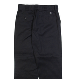 DICKIES Workwear Womens Trousers Black Regular Straight W28 L26