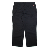 DICKIES Cargo Mens Trousers Black Regular Straight W40 L32