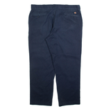 DICKIES 874 Workwear Mens Trousers Blue Regular Straight W40 L30