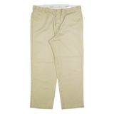 DICKIES 874 Workwear Mens Trousers Beige Regular Straight W38 L28
