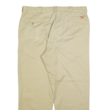 DICKIES 874 Workwear Mens Trousers Beige Regular Straight W38 L28
