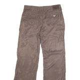 ARMANI JEANS Womens Trousers Grey Regular Bootcut W34 L34