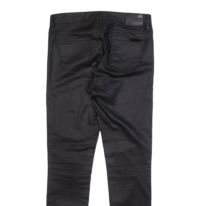 ARMANI EXCHANGE Womens Trousers Black Slim Skinny W30 L30