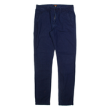 LEE Chino Mens Trousers Blue Slim Tapered W31 L34