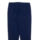 LAUREN RALPH LAUREN Womens Trousers Blue Relaxed Tapered W28 L27