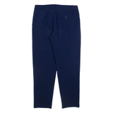 LAUREN RALPH LAUREN Womens Trousers Blue Relaxed Tapered W28 L27