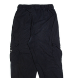 ADIDAS Cargo Mens Trousers Black Relaxed Straight W28 L27