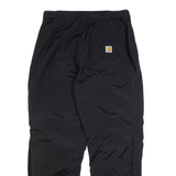 CARHARTT Mens Trousers Black Loose Straight Nylon W33 L30