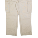 CARHARTT Cargo Mens Trousers Beige Relaxed Straight W40 L30