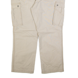 CARHARTT Cargo Mens Trousers Beige Relaxed Straight W40 L30