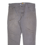 CARHARTT Mens Trousers Grey Relaxed Straight W40 L32