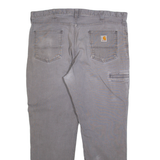 CARHARTT Mens Trousers Grey Relaxed Straight W40 L32