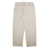 CARHARTT Mens Trousers Beige Relaxed Straight W36 L30