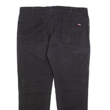 DICKIES Mens Trousers Grey Regular Straight W38 L30