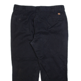 DICKIES 874 Workwear Mens Trousers Black Regular Straight W42 L30