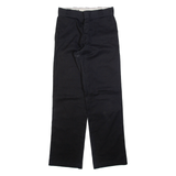DICKIES 874 Workwear Mens Trousers Black Regular Straight W28 L31