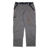 DICKIES Carpenter Mens Trousers Grey Relaxed Straight W38 L34