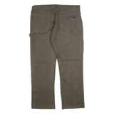 DICKIES Carpenter Mens Trousers Grey Regular Straight W38 L31