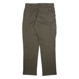 DICKIES Cargo Mens Trousers Grey Regular Straight W36 L30