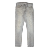 LEVI'S 510 Jeans Mens Grey Slim Skinny Stone Wash W32 L32