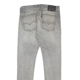 LEVI'S 510 Jeans Mens Grey Slim Skinny Stone Wash W32 L32