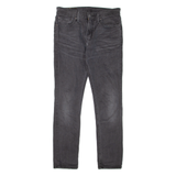 LEVI'S 511 Jeans Mens Black Slim Straight W30 L32