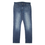 LEVI'S 511 Jeans Mens Blue Slim Straight Stone Wash W34 L32