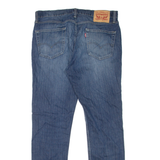 LEVI'S 511 Jeans Mens Blue Slim Straight Stone Wash W34 L32