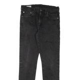 LEVI'S 512 BIG E Jeans Mens Black Slim Tapered W31 L29
